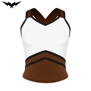 Uniformes de cheerleading pour adultes de haute qualité, respirants, imprimés par transfert thermique, pour compétitions scolaires en plein air, couleurs et logo personnalisés - Product Image 1