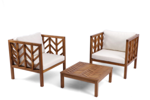 Ensemble de mobilier de jardin haut de gamme pour l'extérieur, idéal pour les jardins, les cours, les complexes hôteliers et les solutions de salon extérieur pour l'hôtellerie - Product Image 4