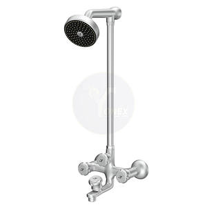 Juego de Baño con Cabezal de Ducha Redondo, Mezclador de Agua de Precisión y Cuerpo Cromado Brillante, Adecuado para Áreas de Lavado Modernas y Confortables - Product Image 5