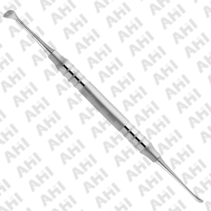 Curette chirurgicale manuelle réutilisable, outil médical en acier inoxydable de haute qualité certifié CE pour une utilisation professionnelle en salle d'opération - Product Image 4