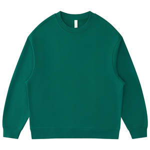 Sweat-shirt pour homme en coton mélangé, manches longues, vêtements décontractés, logo personnalisé, marque privée, OEM, vente en gros, vêtements de mode américains - Product Image 2