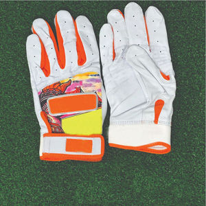 Gant de baseball en cuir avec rembourrage professionnel pour la protection des paumes lors du jeu sur le terrain - Product Image 1