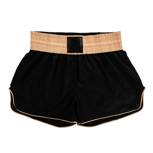 Shorts de Muay Thai pour hommes, taille élastique sur le devant, respirants, extensibles, légers, séchage rapide, entraînement, shorts de boxe MMA personnalisés - Product Image 2