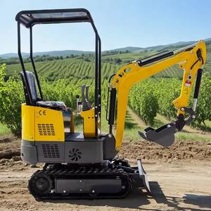 Mini-excavatrice diesel d'occasion fiable, machine de terrassement conçue pour une productivité maximale sur les chantiers de construction - Product Image 6