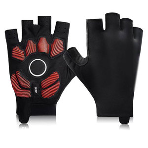 Gants de cyclisme mi-doigts hautement élastiques et respirants, pour sports de plein air, unisexes, en spandex, nouveau design, antidérapants, pour la course - Product Image 4