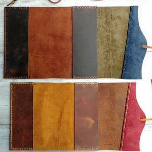 Diario Recargable A5 y Cubierta para Biblia de Cuero Genuino Hecho a Mano con Colores Personalizados, Grabado e Impresión para Regalo de San Valentín - Product Image 3