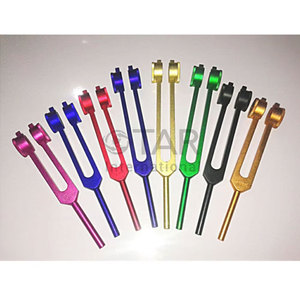 Juego de 8 Diapasones Ponderados con Frecuencias de 7 Chakras y 1 Diapasón de Propósito Espiritual, Instrumentos Médicos para Terapia Musical y Sanación por Sonido - Product Image 3