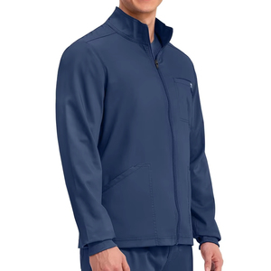 Winter Fashion Men Medical <b>Scrub</b> Jacket Uniform Black Operating <b>Scrub</b> Jacket With Custom Logo And Colors On Custom Demand - Product Image 3