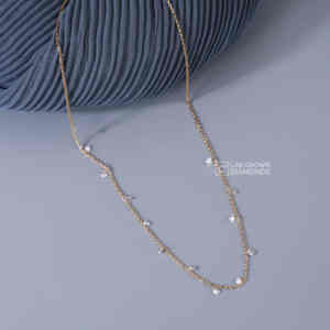 Colgante de Lujo de Plata S925 con Moissanita de Corte Redondo para Mujer, Calidad VS EF, Trece Piedras, Un Quilate, Joyería de Boda, Regalo - Product Image 4