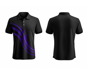OEM Full Sublimation Polo Shirt Quick Dry Breathable Custom Design – for Men Women Youth Quick-Dry Dry-Fit Active Polo - Product Image 3