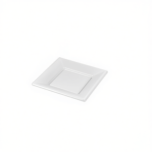 Plateau en plastique jetable PLATO LLANO CUADRADO 17x17 pour servir de la nourriture ou pour la restauration - Product Image 1