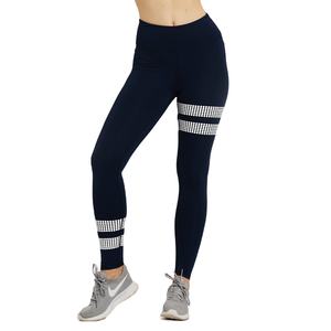 Yoga femmes Legging sans couture Fitness tenue femmes pantalons de Yoga personnalisés jambe rayée Leggings sur mesure - Product Image 1