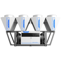 Refroidisseur à air Kingfit 470 kW 380 V à roulement magnétique avec compresseur à économie d'énergie pour usage industriel premium