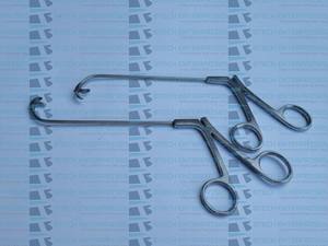 Pinzas de agarre para senos nasales, curvadas hacia abajo/ hacia arriba, para rinocoscopia, instrumentos ORL FESS de acero inoxidable de alta calidad - Product Image 2