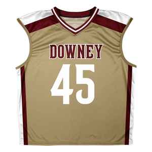 Vêtements de sport de qualité professionnelle avec une coupe athlétique moderne et une durabilité supérieure des tissus, impression numérique, uniforme de lacrosse - Product Image 6