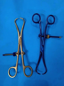 Juego de Pinzas de Reducción Ósea con Tornillo de Fijación, 2 Piezas, Instrumentos Quirúrgicos Ortopédicos, Acero Inoxidable de Grado Médico, Reutilizables - Product Image 5