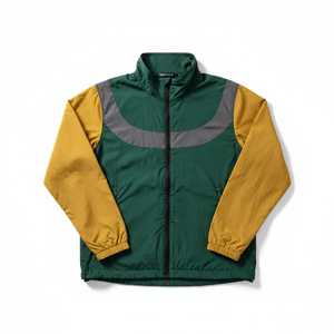 Chaqueta Cortavientos Larga Impermeable de Lona Hecha a Medida 2026 con Cuello Alto y Diseño con Capucha, Transpirable y de Secado Rápido - Product Image 1