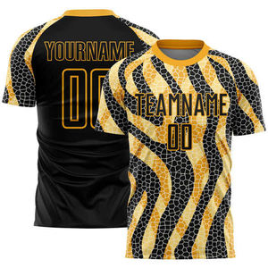 Maillot de foot personnalisé avec image, numéro et nom personnalisés, maillot de football respirant et à séchage rapide pour hommes, service OEM - Product Image 5
