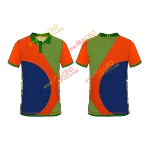 high quality no button sublimated soft textile shirt polo Sublimation Polo T-shirt Suppliers and Manufacturers