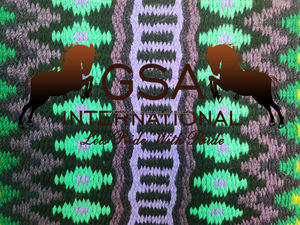 Couverture de selle de spectacle artisanale 100% laine de Nouvelle-Zélande 34x36 Premium Équestre pour selle western à prix de gros - Product Image 4