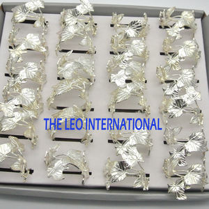 Anneaux de serviette décoratifs pour la table, forme arrondie, rangement pour serviettes en papier, vente directe d'usine, fournitures en gros d'anneaux de serviette - Product Image 5