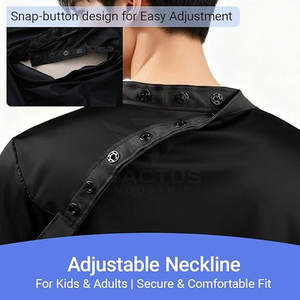 Cape de coupe de cheveux confortable pour salon professionnel et barbier, idéale pour le coiffage, le toilettage et les soins capillaires - Product Image 5