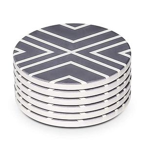 Custom Hand-Painted Wooden Coaster <b>Mats</b> & Pads Product keywords Design Vintage Style Drink Coaster for Table Decor By Handmade - Product Image 5
