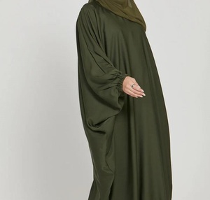 Hot Selling Vintage Silk Muslim Women <b>Dress</b> Prayer Garment Breathable Women Abayas <b>Long</b> Full Cover Spring Autumn Four Season - Product Image 6