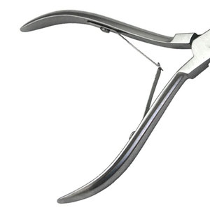 Professional Grade Stainless Steel Silver Hair <b>Extensions</b> Plier For Micro Link And <b>Beads</b> Essential Hair <b>Extension</b> Tool - Product Image 3
