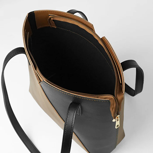 Sac fourre-tout en cuir véritable élégant et respirant de qualité supérieure, avec bandoulière réglable, design compact, léger et stylé pour les voyages quotidiens - Product Image 4