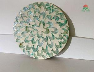 Hot Selling Ins Trend Heat-insulating for Round Shell Dining <b>Table</b> High-<b>end</b> European-style Restaurant Placemat with Round Tray - Product Image 4