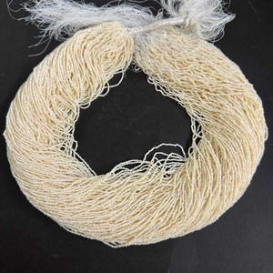 Cuentas Irregulares Blancas de Piedras Preciosas Naturales de 1-1.5mm, Certificadas por CMA, para Fabricación de Joyería, Macramé, Servicio de Muestras Lisas - Product Image 1