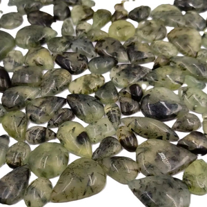Lote de Cabujones de Prehnita Natural al por Mayor |   Cabujones Sueltos Verdes |   Piedras Preciosas Pulimentadas de Formas Mixtas para la Fabricación de Joyas, Suministro al por Mayor - Product Image 2