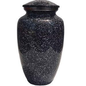 Urne funéraire en aluminium de style américain pour adultes, finition noire de haute qualité, durable, pour commémoration funéraire, vente en gros - Product Image 3