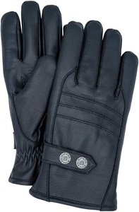 Guantes de invierno para hombre, guantes de invierno de cuero para clima frío, guantes de nieve para conducir en motocicleta, senderismo al aire libre - Product Image 2