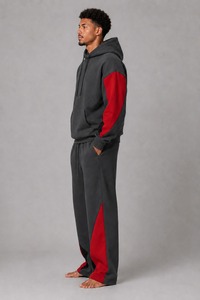 Servicios OEM, Chándal Informal de Invierno para Hombre, Hecho a Medida, 100% Algodón, Forro Polar, Anti-UV, Ligero, Frente Sólido, Talla Grande, Ecológico - Product Image 6