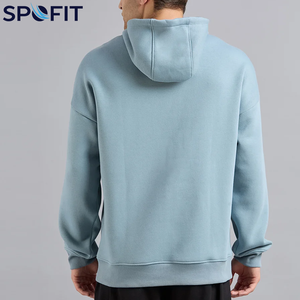 Sudadera con Capucha Oversize de Algodón para Hombre, Estilo Urbano, con Logotipo Personalizado, Venta Caliente 2026 - Product Image 3