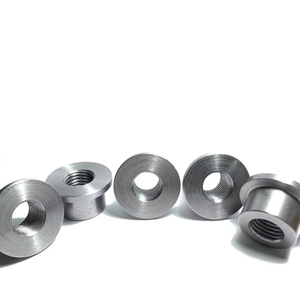 Bague en aluminium usinée CNC, rondelle plate, joint d'étanchéité, entretoise M3 M4 M5 M6 M8 M10 2mm–30mm, pièces de support de précision non filetées - Product Image 1