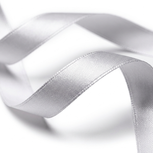 Ruban satin blanc 6 mm simple face, lot de 20 rouleaux de 8 mètres, personnalisable, vente en gros pour loisirs créatifs, cadeaux de fête, décoration de gâteaux, nœuds - Product Image 3