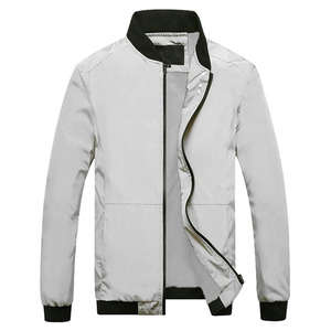 Custom Men's Bomber <b>Jacket</b> Lightweight Windbreaker Flight <b>Jacket</b> OEM ODM Private Label Casual Outerwear Manufacturer Supplier - Product Image 1