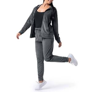 Ensemble de survêtement tendance : sweat à capuche et pantalon cargo coupe droite, style urbain, vêtements de loisirs d'hiver pour femme - Product Image 4