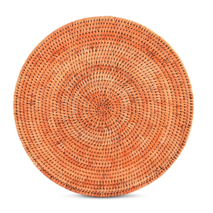 Luxury Wedding Rattan Placemat Hand-Woven <b>Round</b> <b>Table</b> <b>Mat</b> for Elegant Reception Rental Premium Quality Decor - Product Image 1