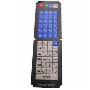 Clavier à membrane FANUC A98L 0001 0628E pour panneau d'opérateur de machine CNC et équipement de contrôle industriel - Product Image 1