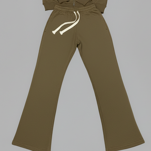 Ensemble de survêtement polaire streetwear 2026 pour homme, personnalisé, 2 pièces, en polyester, pour le sport, avec capuche, pour garçons - Product Image 2