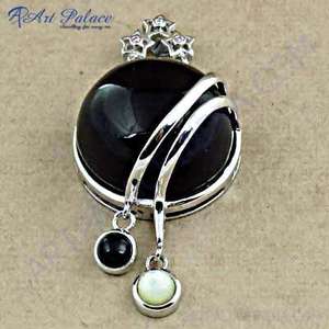 925 plata esterlina nueva moda fiesta desgaste Multi-piedra preciosa colgante elegante joyería encantos - Product Image 1