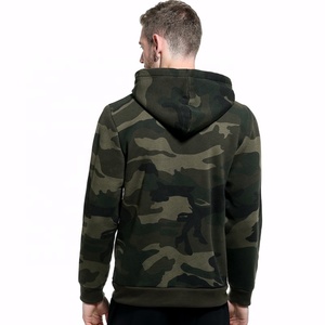 OEM Wholesale Camouflage Camo Fleece <b>Men</b> Custom Pullover <b>Hoodie</b> by Punchin Sports - Product Image 2