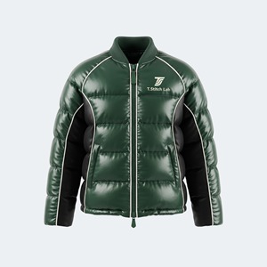 Wholesale Custom Logo OEM Service Waterproof Men's Puffer <b>Jacket</b> Stand Collar <b>Zipper</b> Closure Full Sleeves Front <b>Pocket</b> Style - Product Image 6