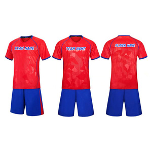 Conjuntos de Uniformes de Fútbol para Hombre Adulto, Camisetas Cortas Transpirables con Protección UV UPF 50+, 100% Poliéster, Nombre y Número Personalizables - Product Image 4