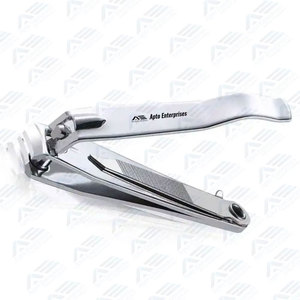 Cortauñas de Acero Inoxidable, Cortador de Cutículas, Juego de Cortauñas Plegables Compactos y Portátiles de 8 cm para Mujer, Ligeros - Product Image 5