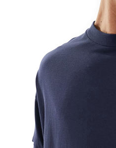 Solid plain color crew neck New Arrivals Custom Printed Solid Men's Hoodie Shorts <b>Set</b> 100% Cotton Eco-Friendly Breathable <b>sets</b> - Product Image 3